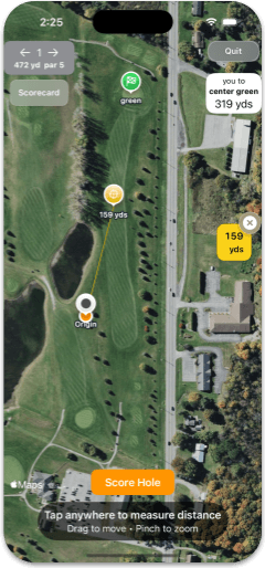 Score and Distance mode